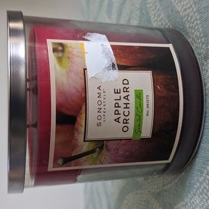 Sonoma Candle Apple Orchard 14oz Jar